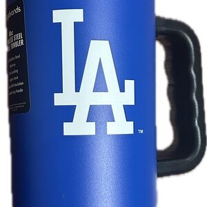 LA  Dodgers 40OZ Blue Stainless Steel Travel Mug. NWT